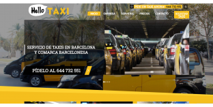 Diseño Web Servicios de Taxis