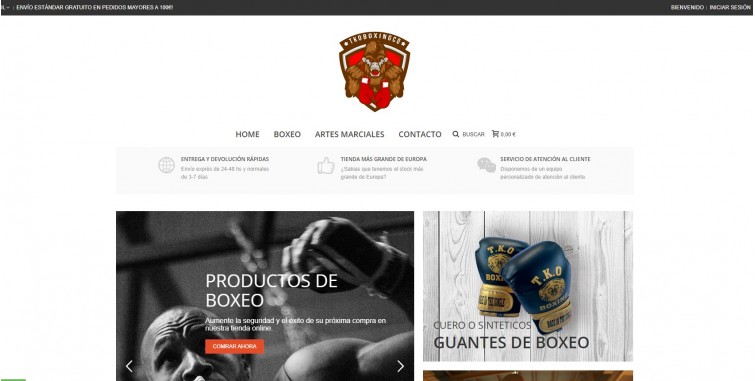 Diseño Tienda Online Deportes