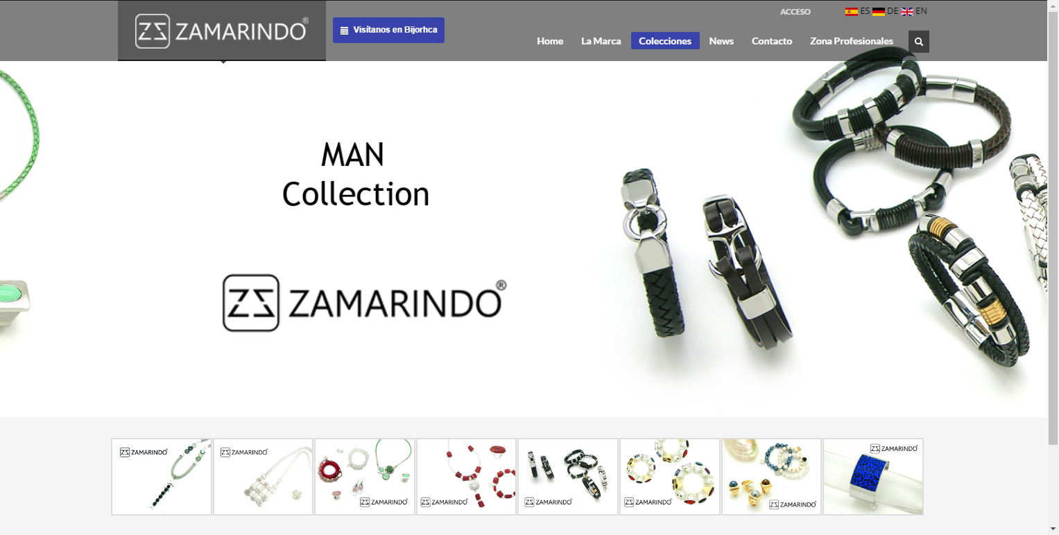 Creación de Tienda Online de Joyería y Bisutería
