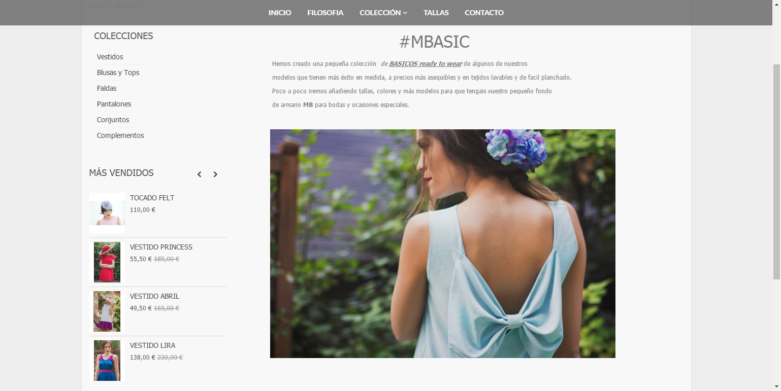 Diseño Tienda Online Moda