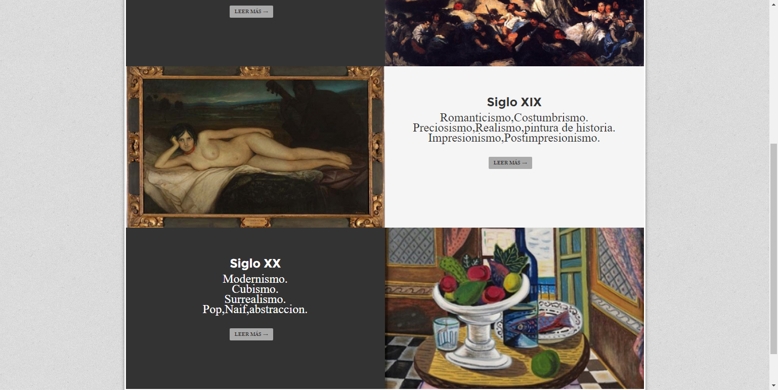 Diseño de Página Web Antigüedades