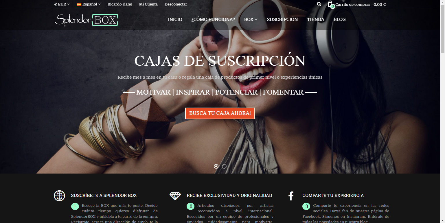 Crear Página web de suscripciones y venta online