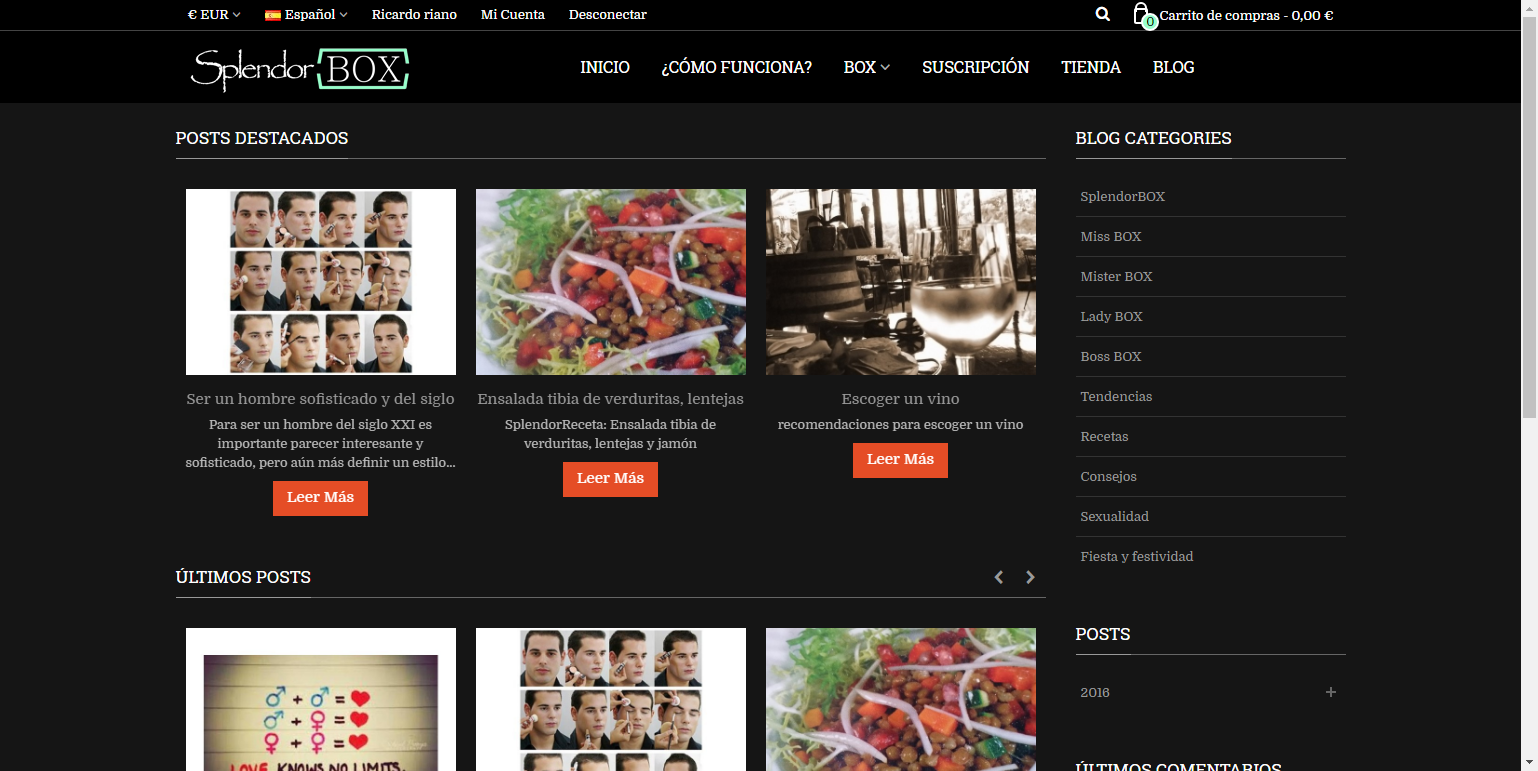 Crear Página web de suscripciones y venta online