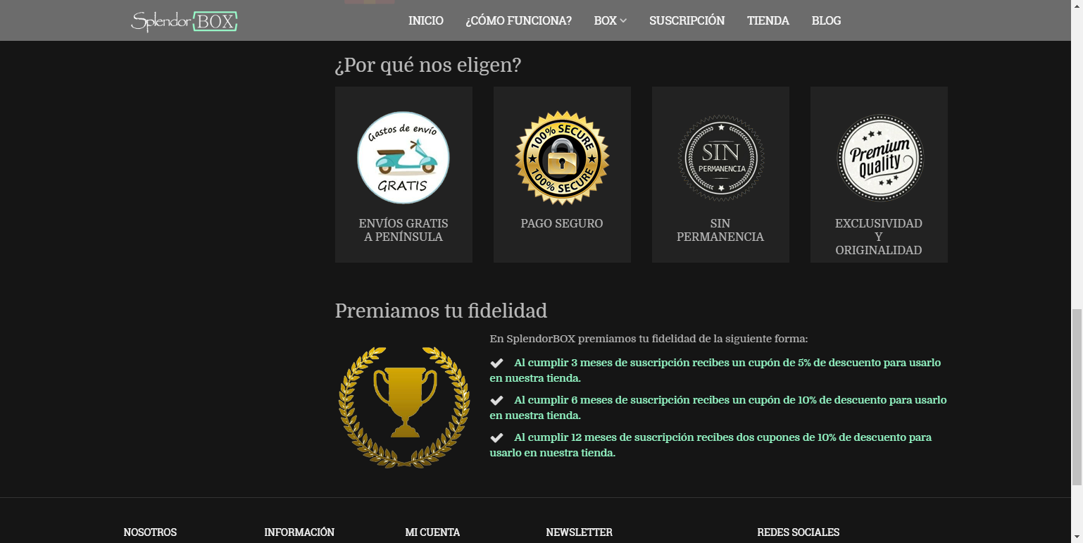 Crear Página web de suscripciones y venta online