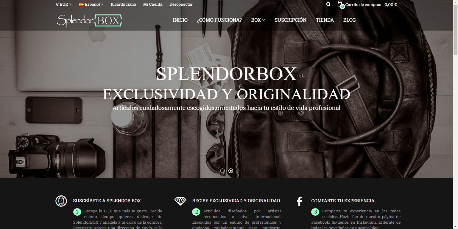 Crear Página web de suscripciones y venta online