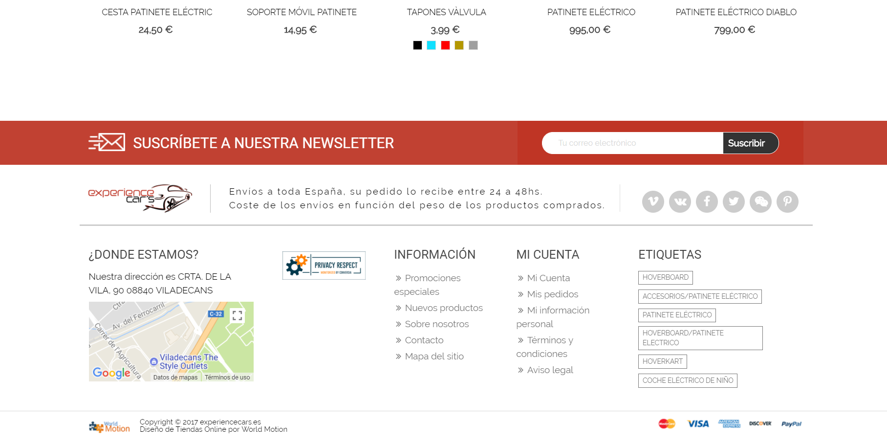 Diseño Tienda Online Juguetes