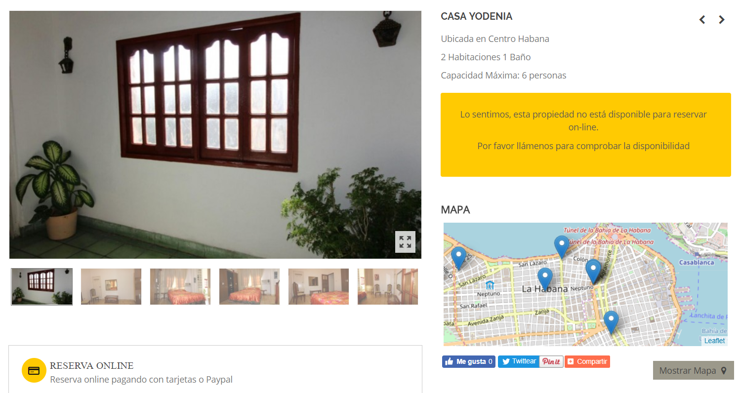 Diseño Web Reserva de Alojamientos Turísticos