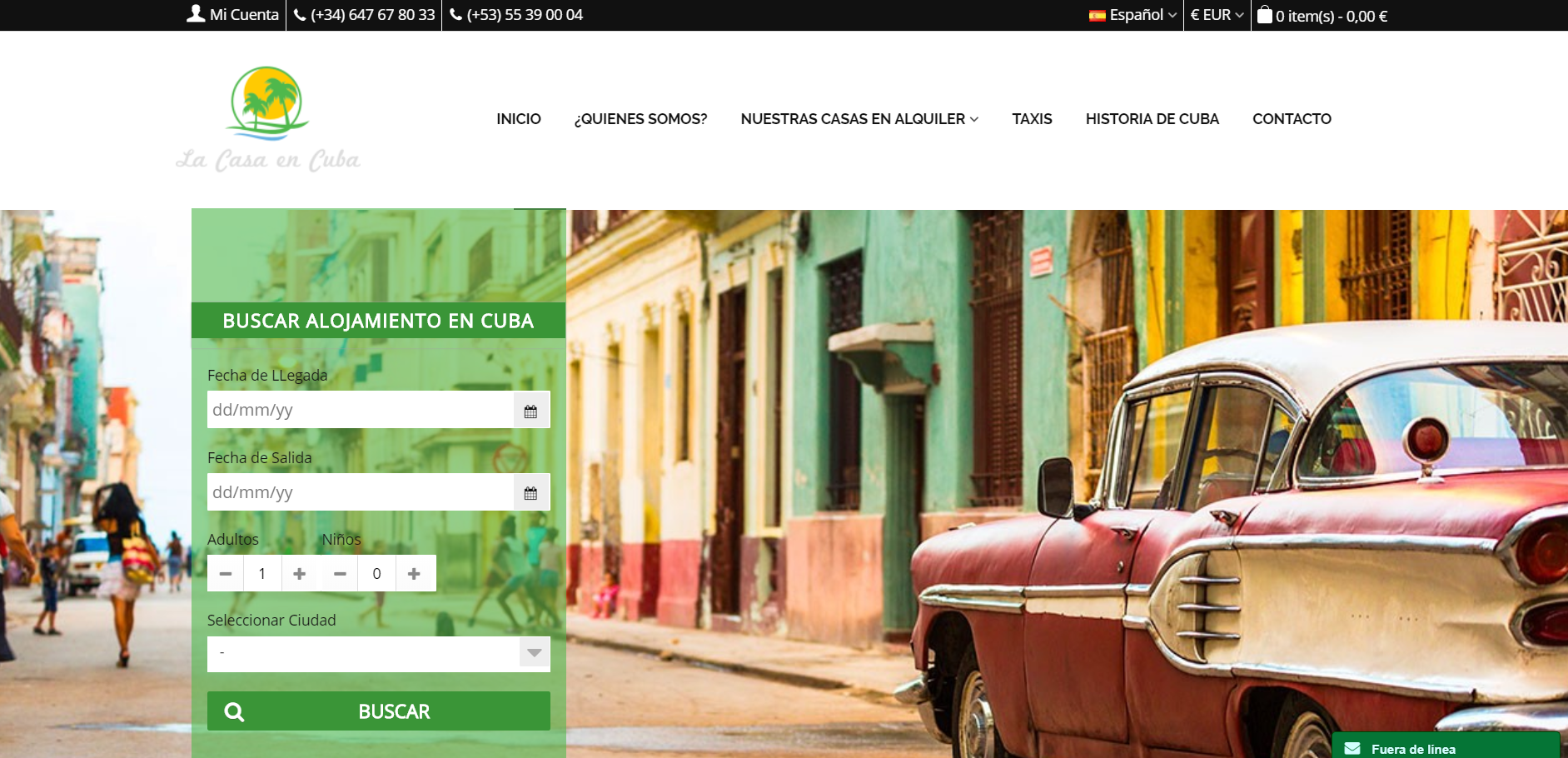 Diseño Web Reserva de Alojamientos Turísticos
