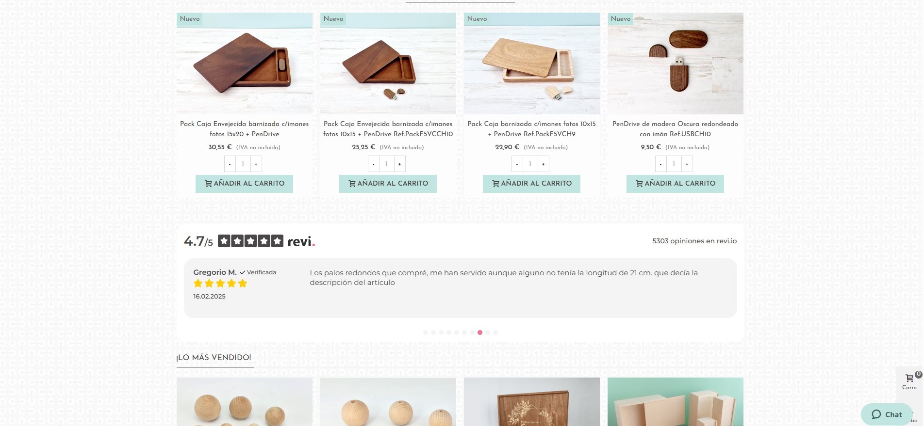 Montar Tienda Online Artículos en Madera
