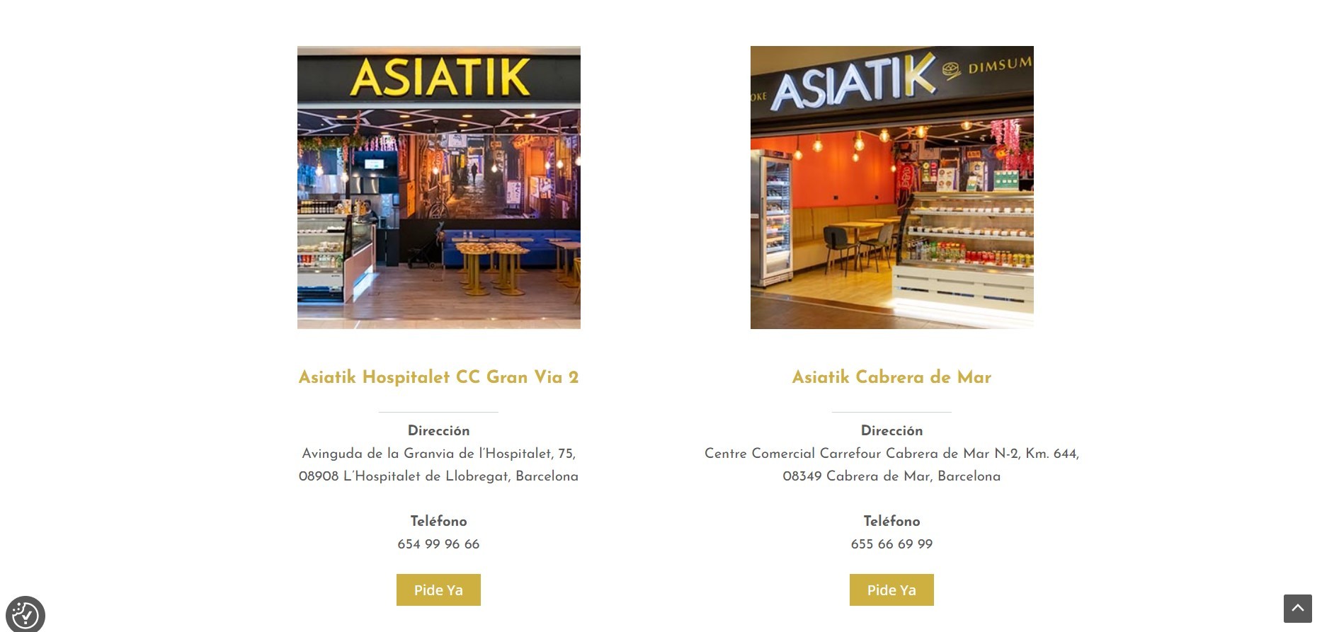 Diseño Web Restaurantes y Franquicias