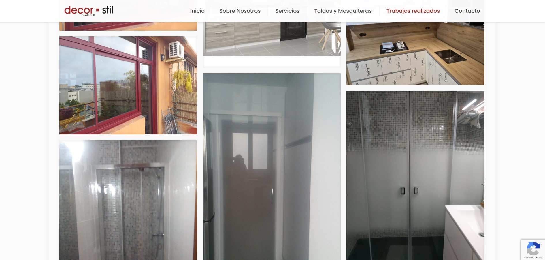 Diseño web Ventanas y Persianas Barcelona