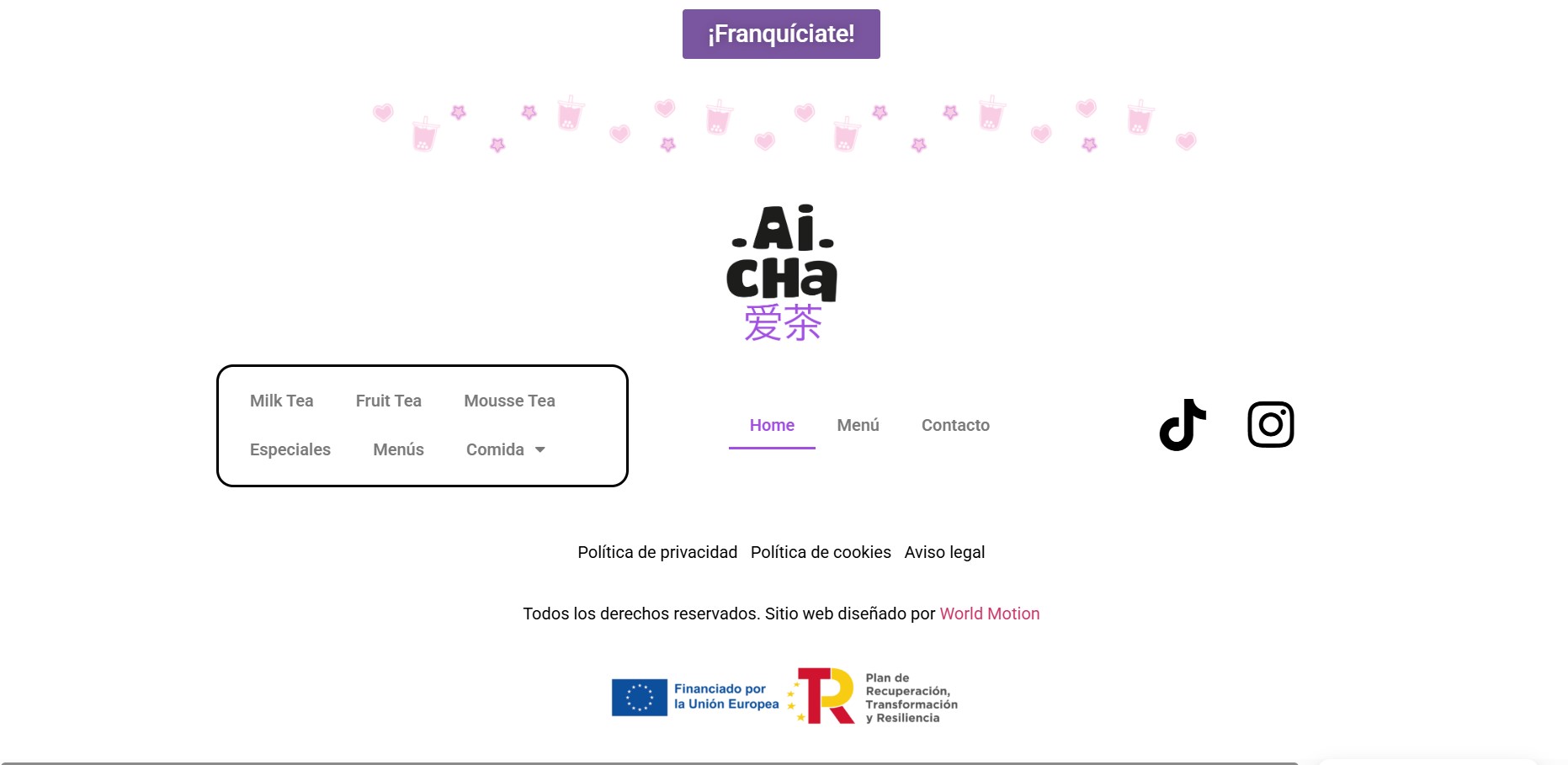 Diseño de Página Web para Restaurantes