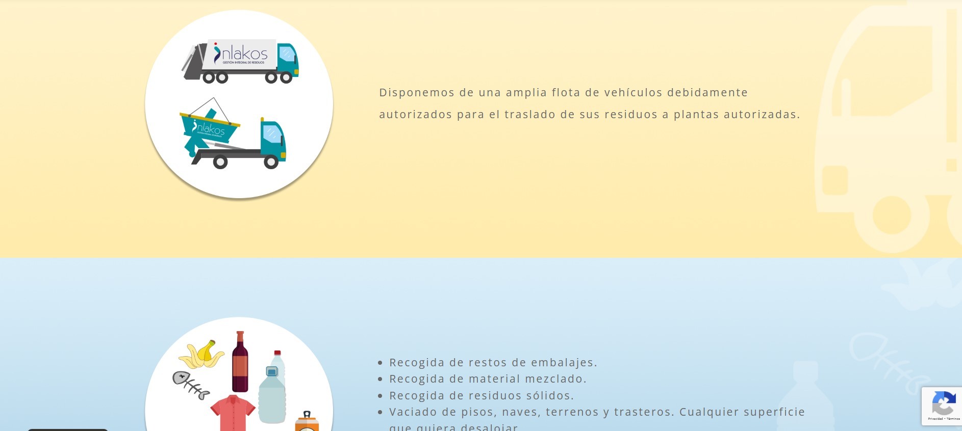 Crear Página Web Empresa Reciclaje