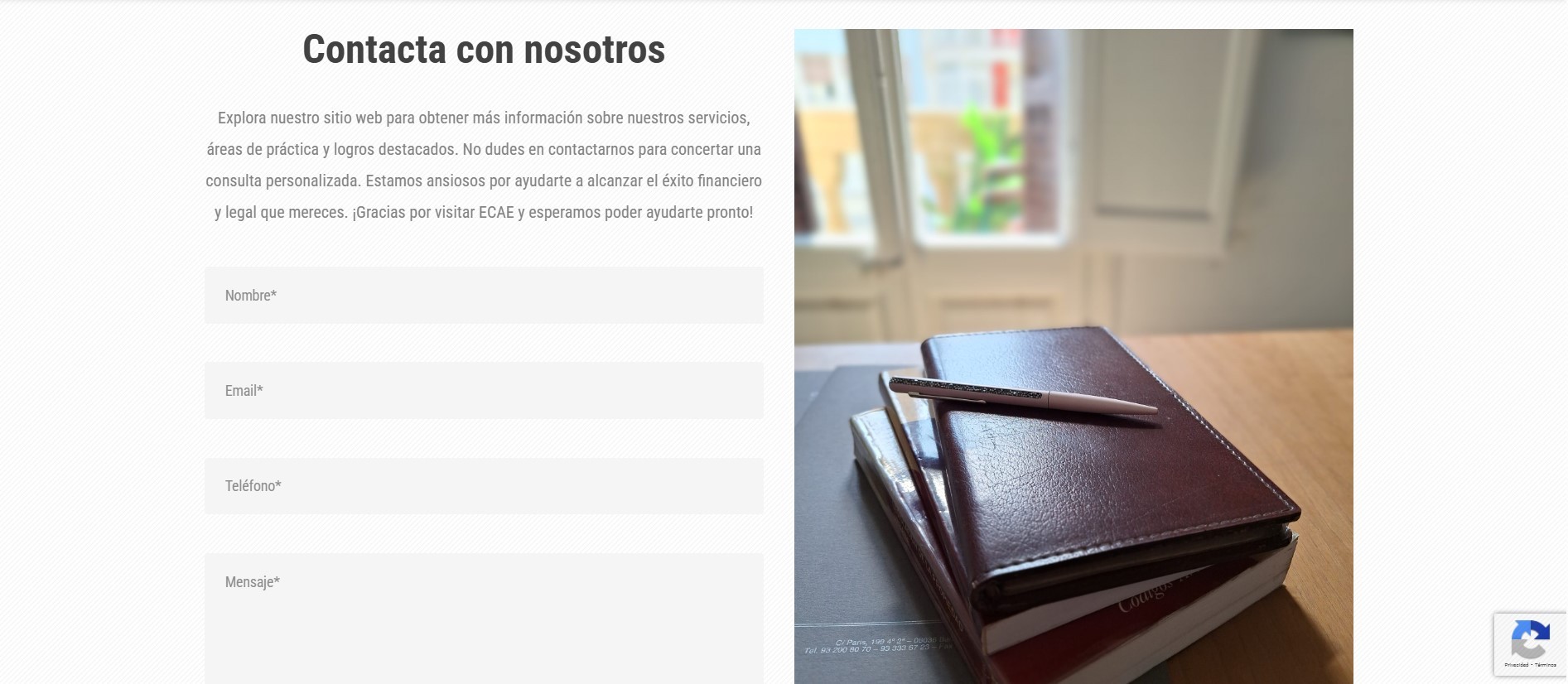 Diseño Página Web Abogados
