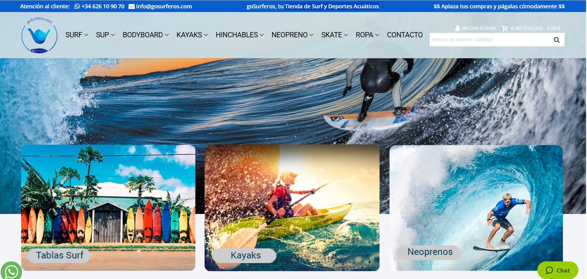 Crear una Tienda Online de Deportes: El Poder del Diseño Web para Surf
