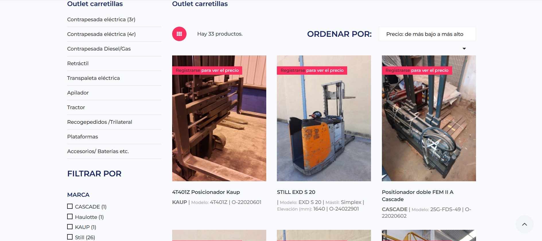 Diseño Web para Maquinaria Industrial