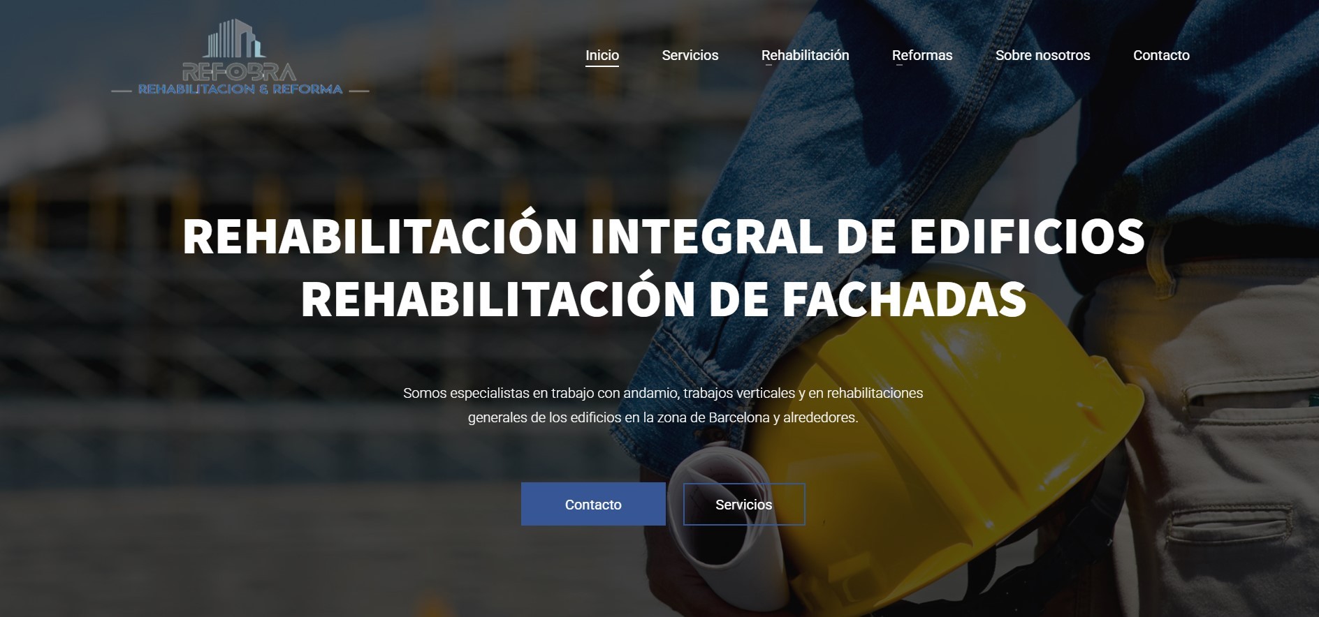 Crear Página Web para Empresa de Reformas en Barcelona