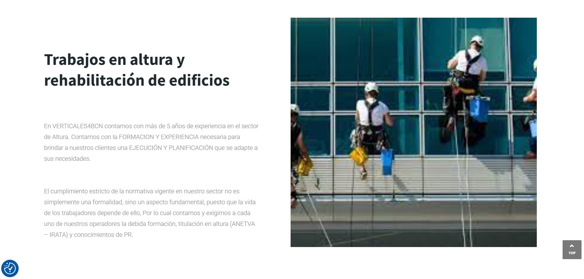 Hacer Página Web de Reformas y Trabajos Verticales