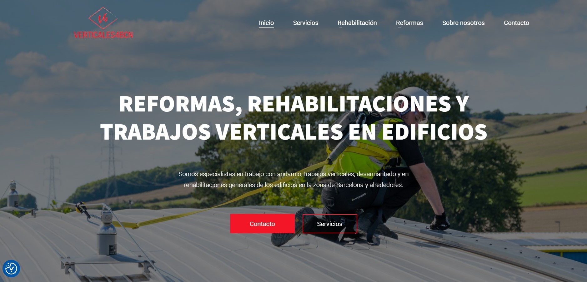 Hacer Página Web de Reformas y Trabajos Verticales