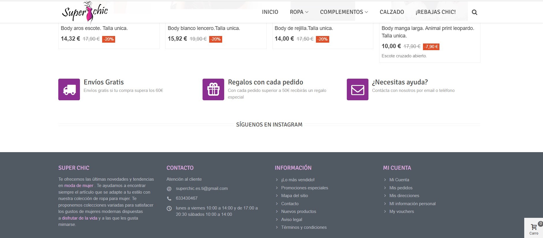Crear Tienda Online Moda Mujer