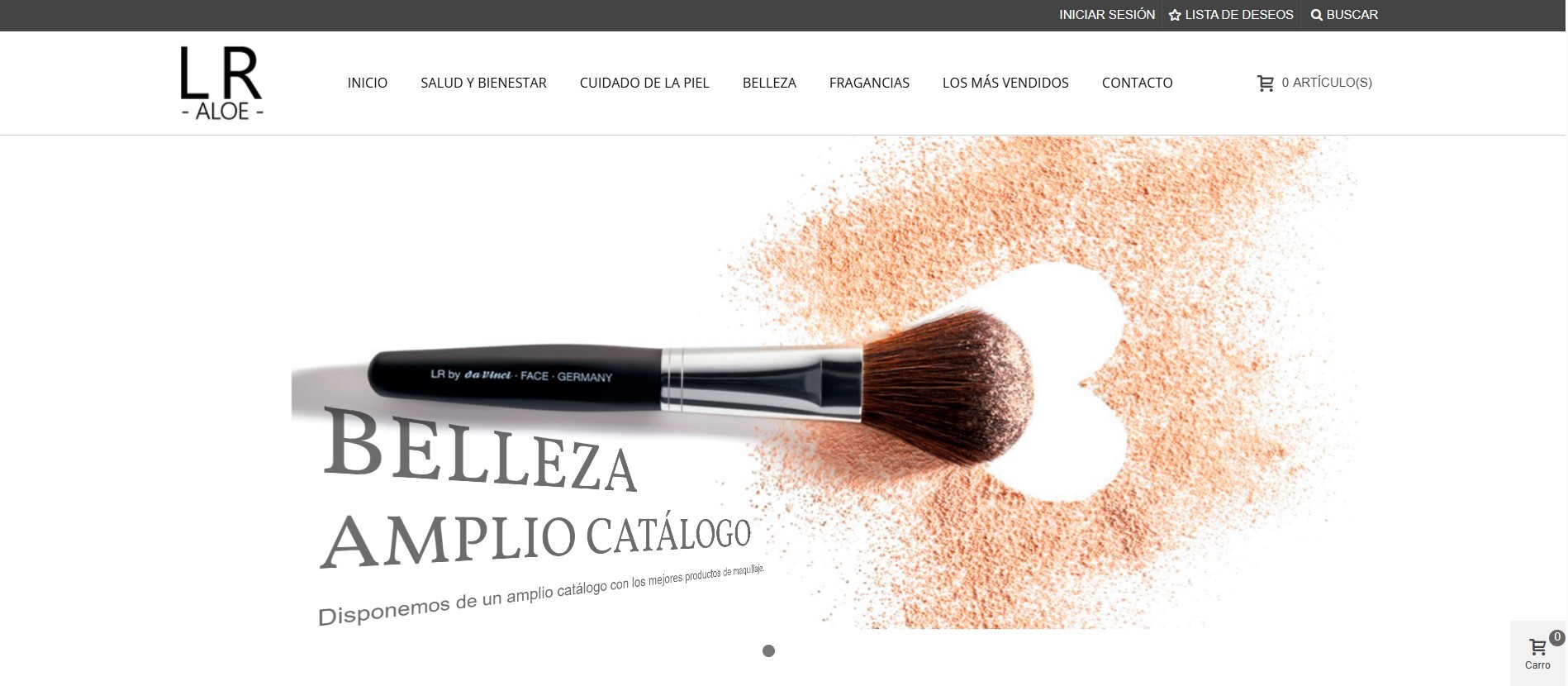 Crear Tienda Online Cosmética