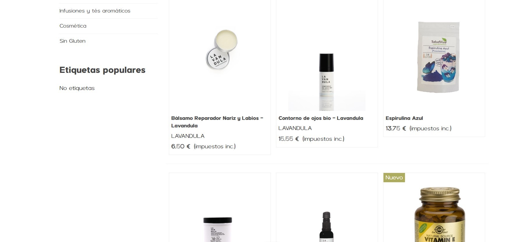 Montar Tienda Online Herboristería
