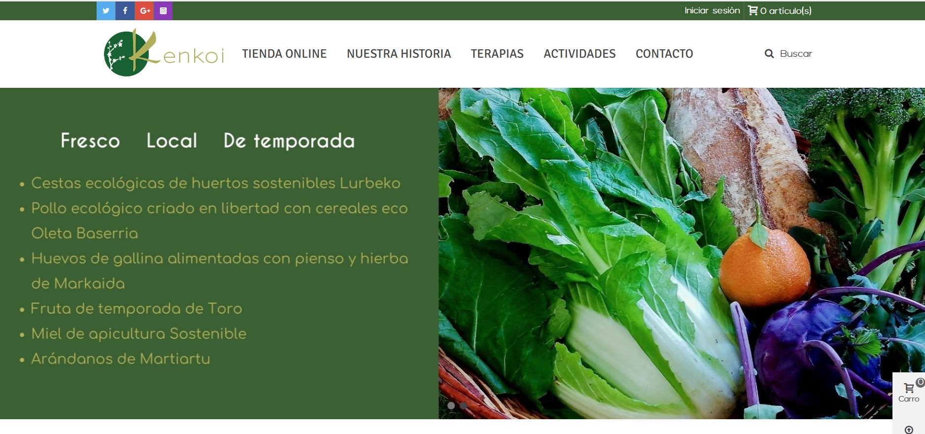 Montar Tienda Online Herboristería