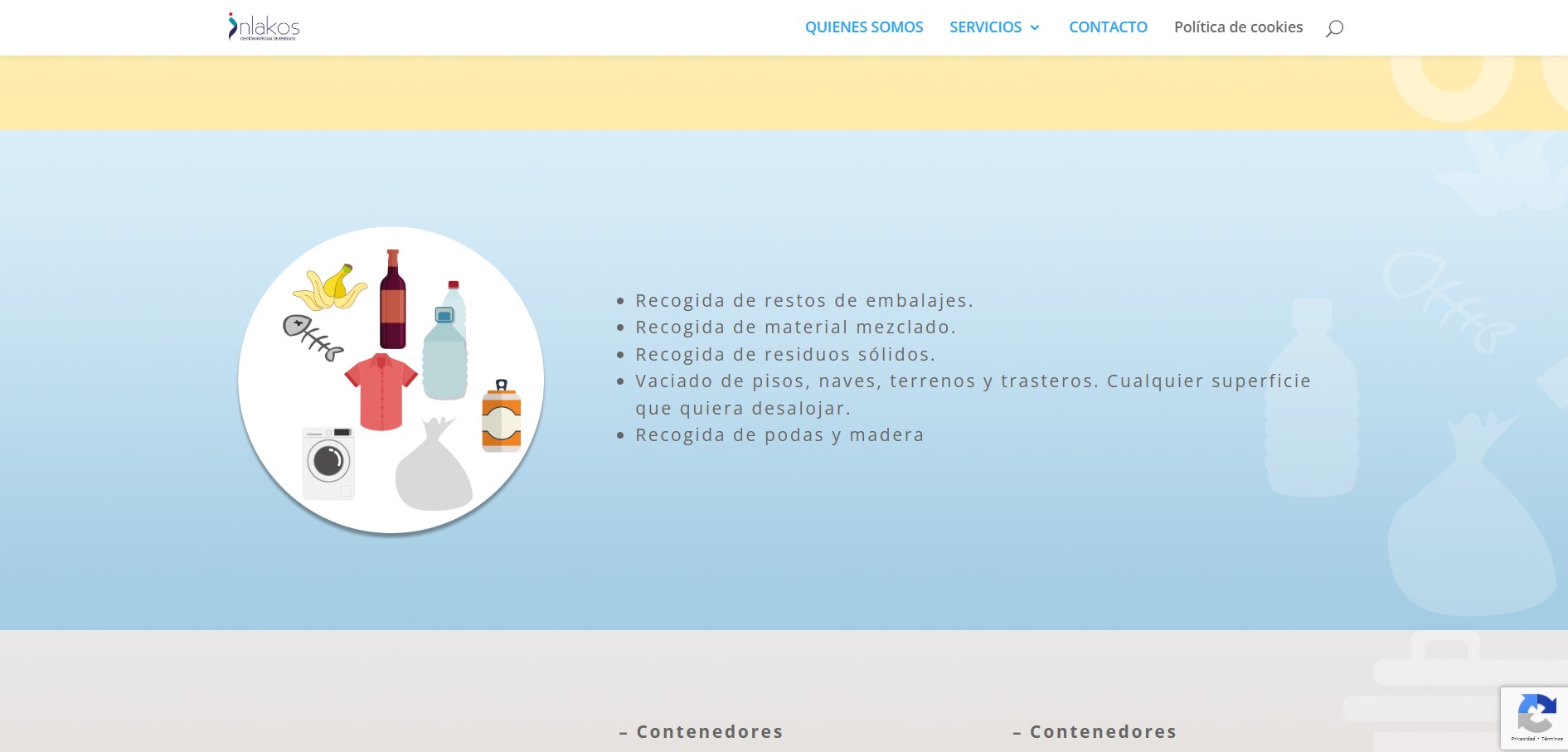 Crear Página Web Empresa Reciclaje