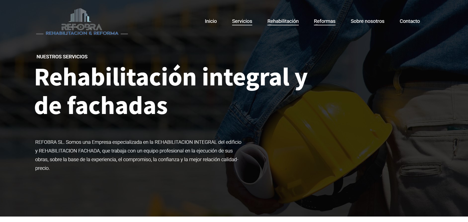 Crear Página Web para Empresa de Reformas en Barcelona