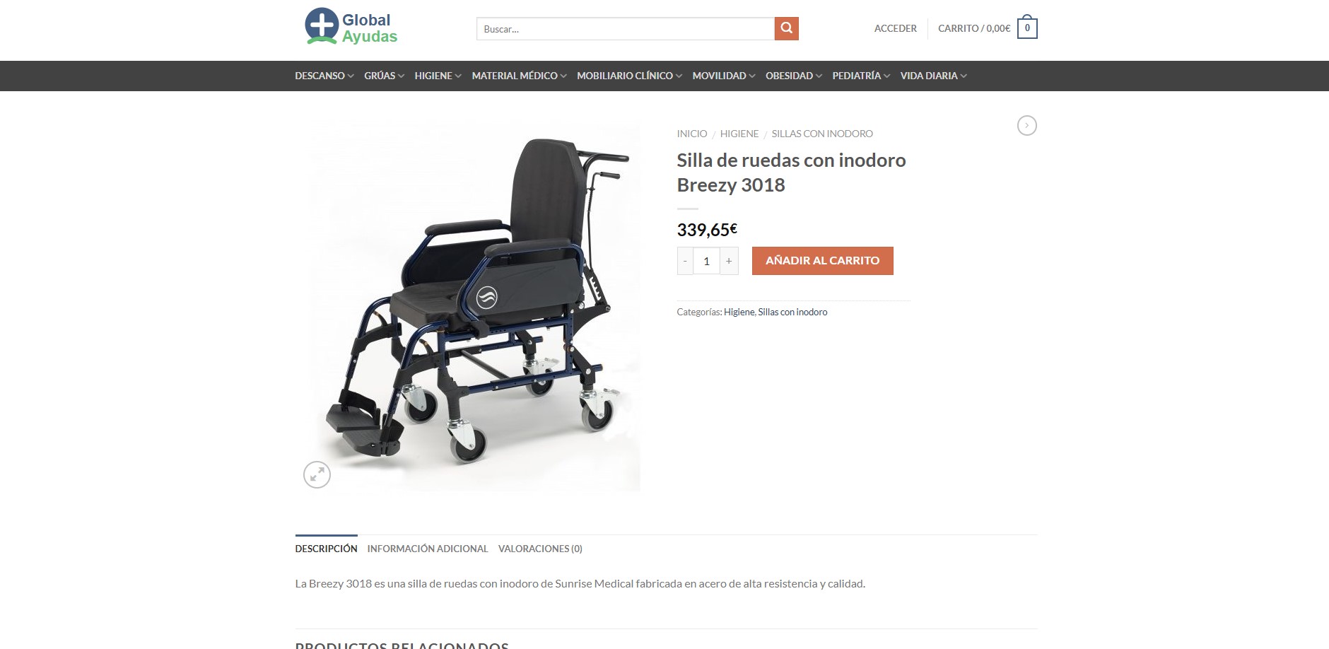 Diseño web para ortopedias y tiendas de material médico que funciona